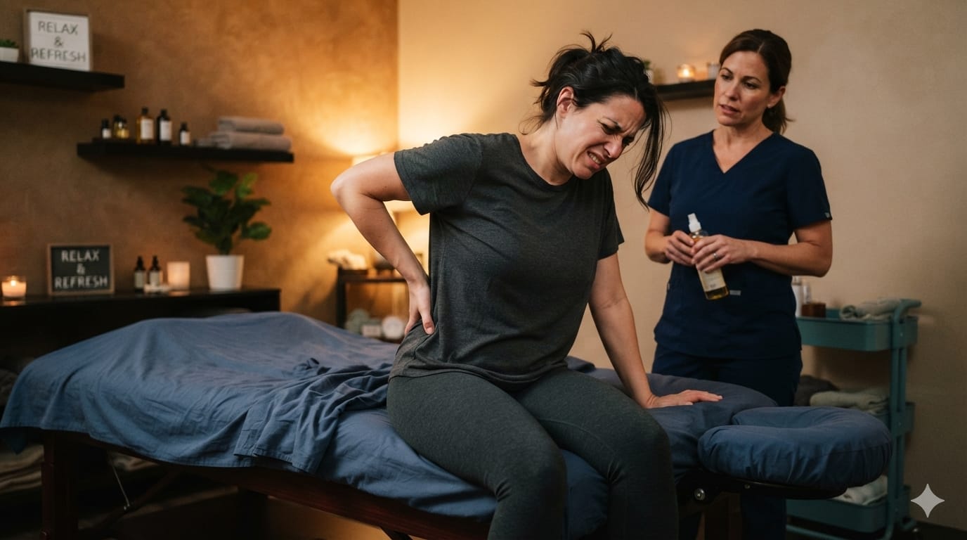 Back Still Hurt After a Massage