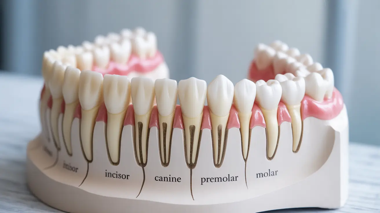 Human teeth types incisors canines premolars and molars explained