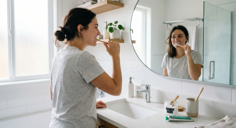 how to remove plaque from teeth naturally at home