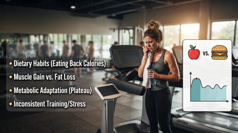 why am i not losing weight even after exercise