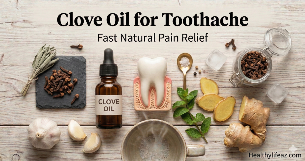 clove oil for tooth-pain relief