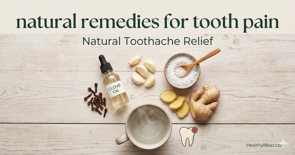 natural remedies for tooth pain