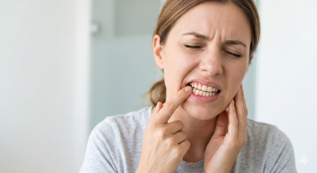 gum pain in one spot
